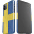 Sweden Flag Distressed iPhone 11 Pro Max Lite Case